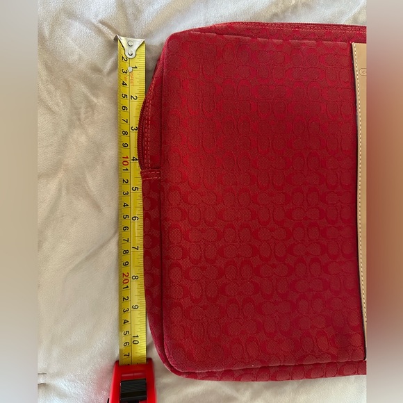 Coach Monogrammed Fabric Laptop Case - Picture 2 of 5